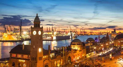 Hamburg: St. Pauli Landungsbrücken
